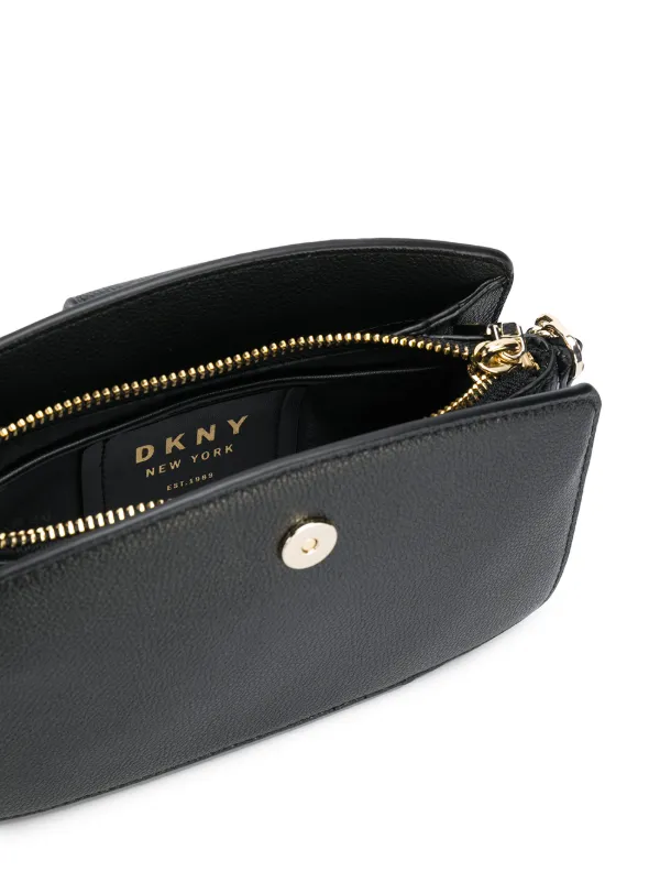DKNY Axelremsväska Med Logotyp Farfetch DKNY Axelremsväska Med Logotyp Farfetch