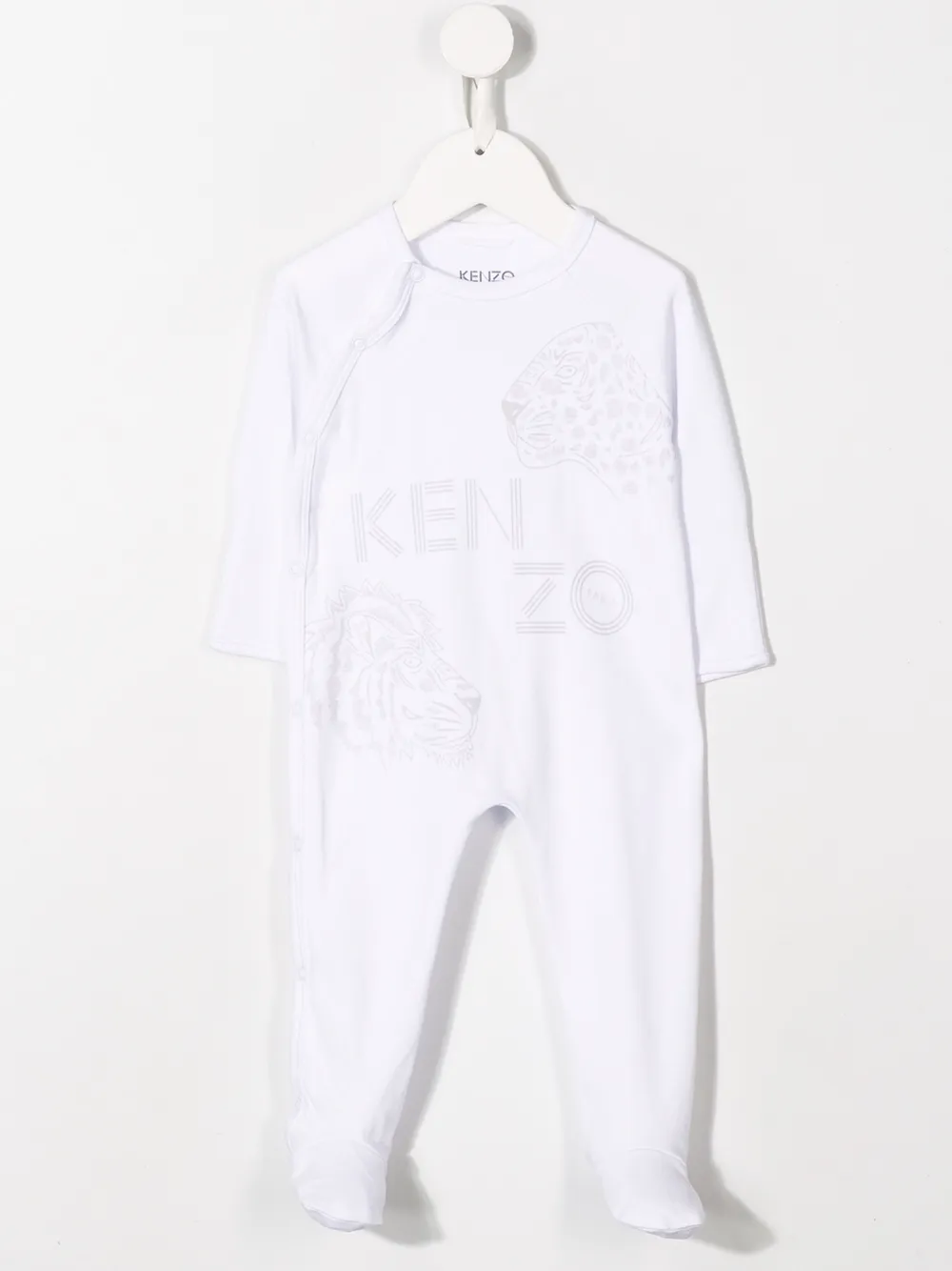 фото Kenzo kids комбинезон для новорожденного с логотипом