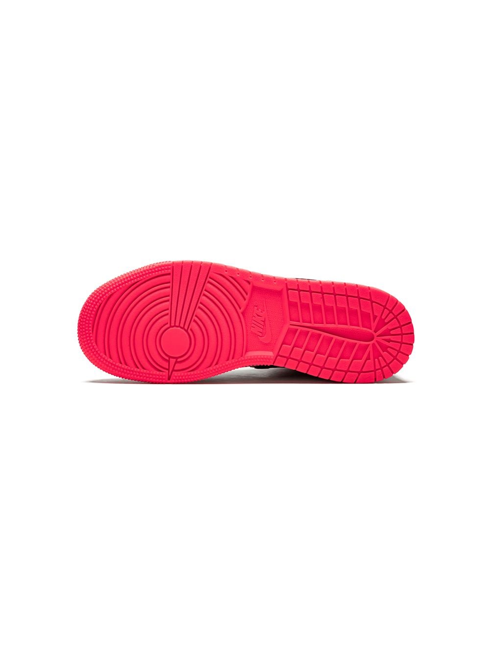 Shop Jordan Air  1 Mid "wolf Grey Racer Pink" Sneakers