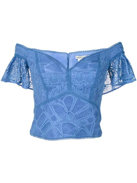 Martha Medeiros Blusa Rafaela rendada