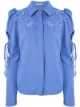 Image 1 of Martha Medeiros Dominique lace appliqué shirt