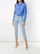 Image 2 of Martha Medeiros Dominique lace appliqué shirt