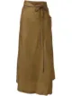الصورة 1 من Muller Of Yoshiokubo تنورة كاروهات غير متساوية الطول
