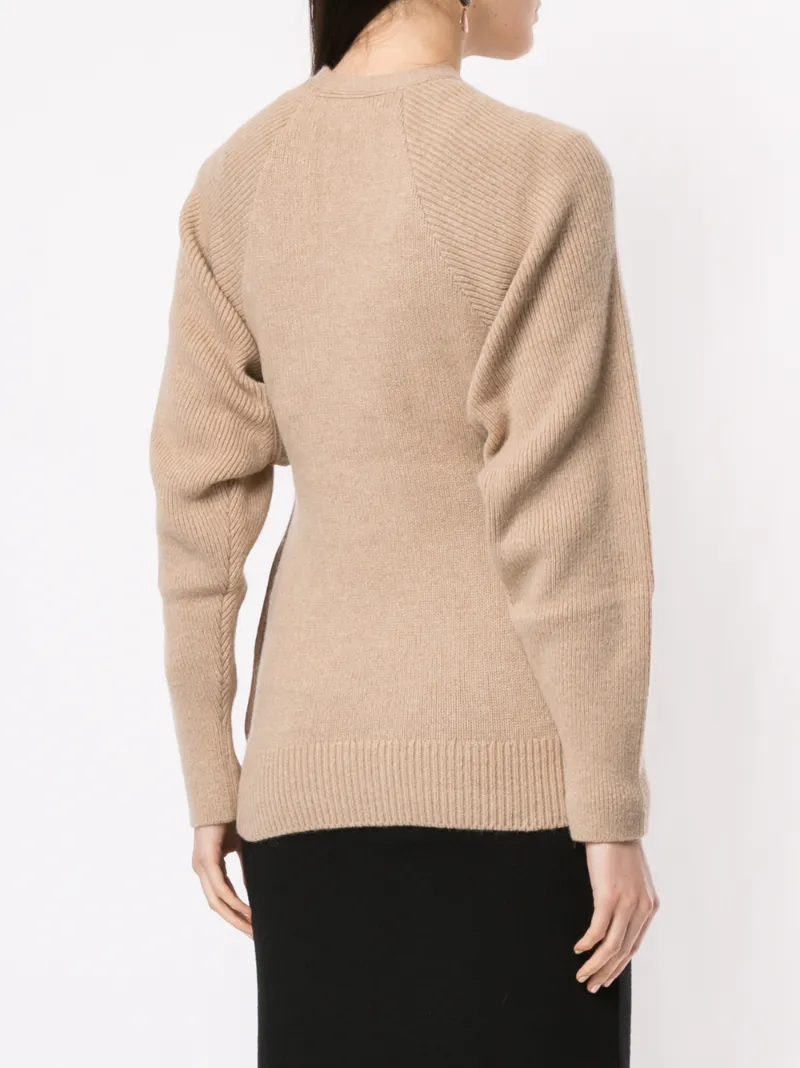 MULLER OF YOSHIOKUBO LONG-SLEEVE FITTED CARDIGAN