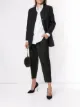 الصورة 2 من Chanel Pre-Owned سترة بخطوط رفيعة بدون ياقة