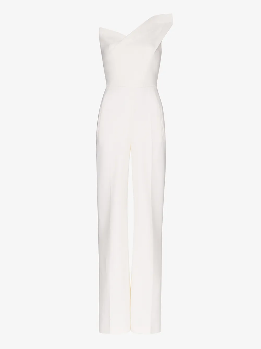 ROLAND MOURET PLATANO ONE SHOULDER JUMPSUIT,S0887F404414354698