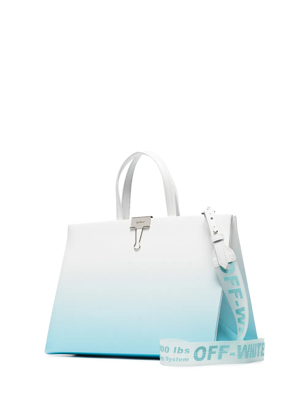 фото Off-white сумка с эффектом деграде