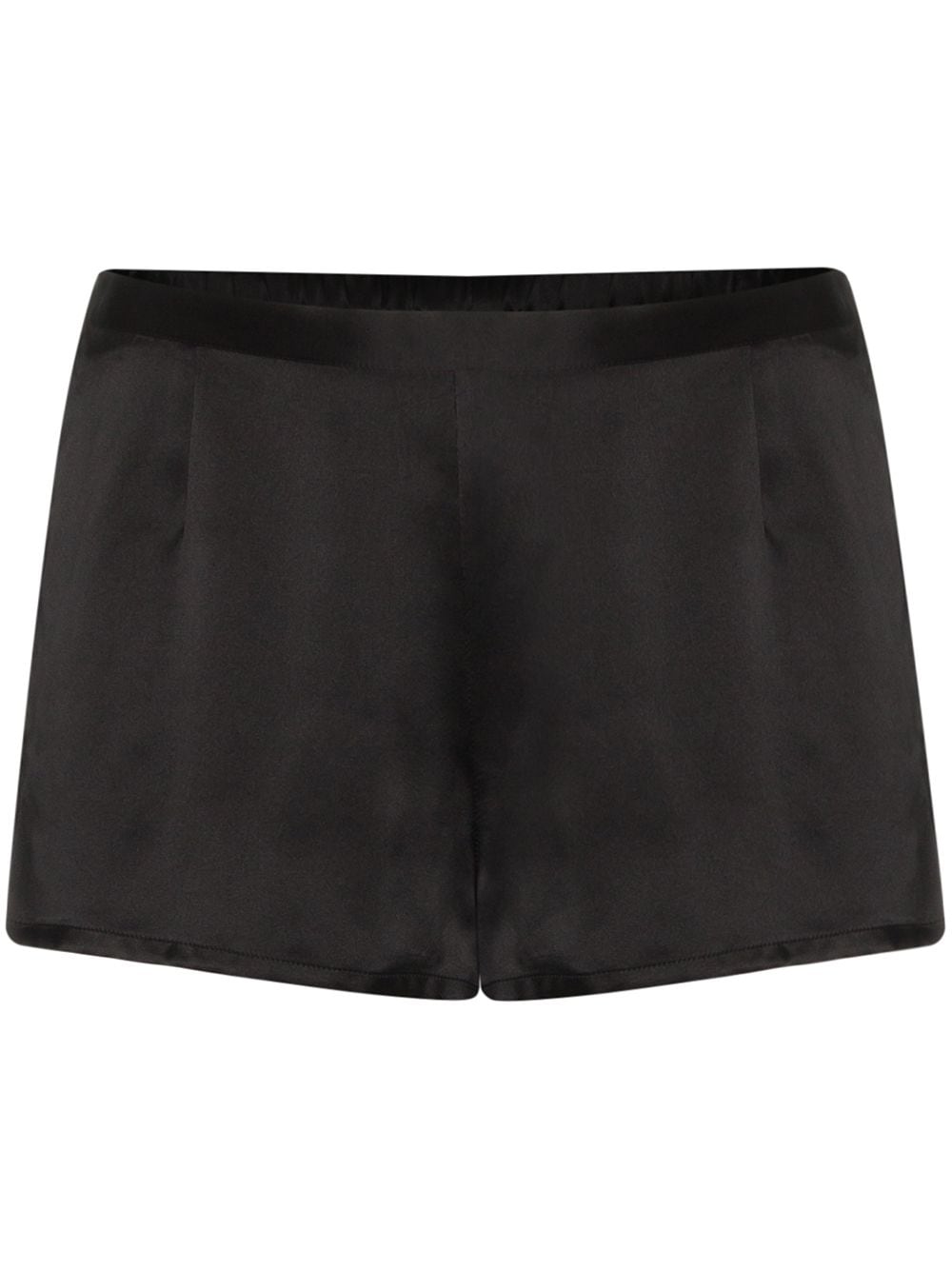La Perla Women's Silk Satin Tap Shorts In Black | ModeSens