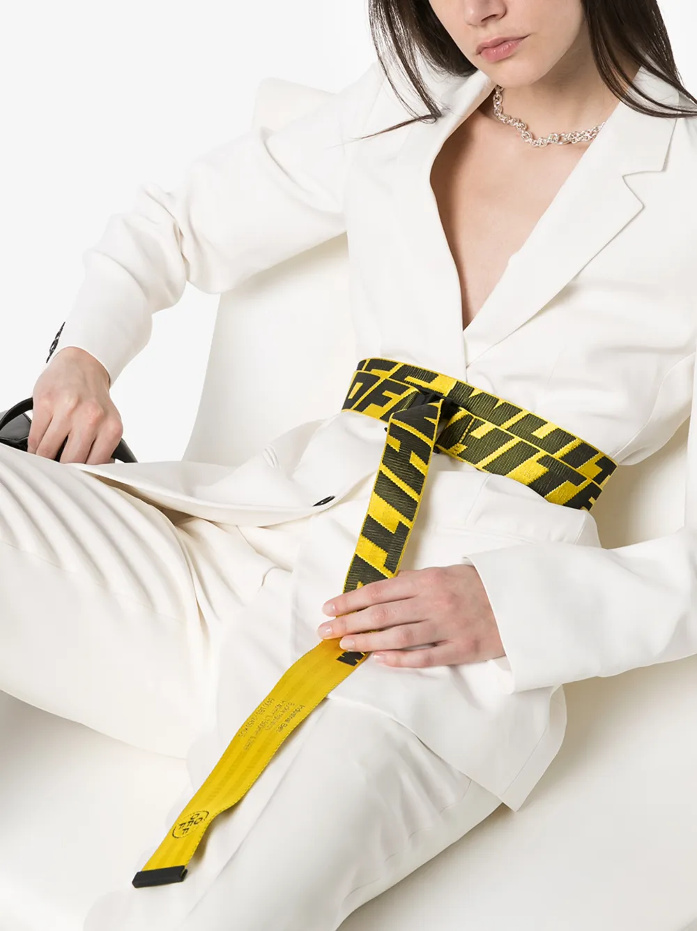OFF-WHITE GÜRTEL MIT LOGO,OWRB027R20223076601014354786