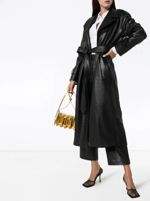 anouki sequin trench