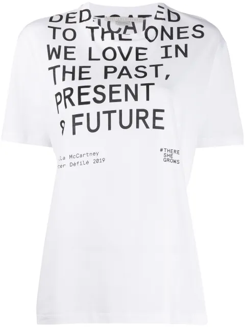 STELLA MCCARTNEY THERE SHE GROWS T-SHIRT