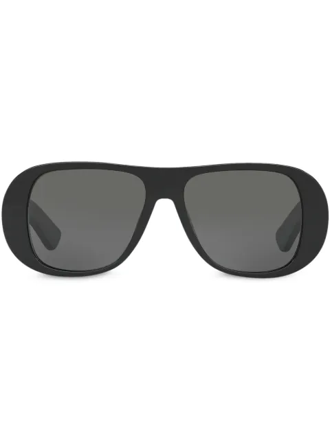 Alexa Chung x Sunglass Hut curved frames sunglasses