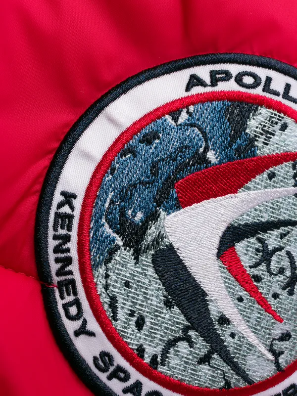 Alpha Industries Vadderad Jacka Med NASA motiv Farfetch Alpha Industries Vadderad Jacka Med NASA motiv Farfetch