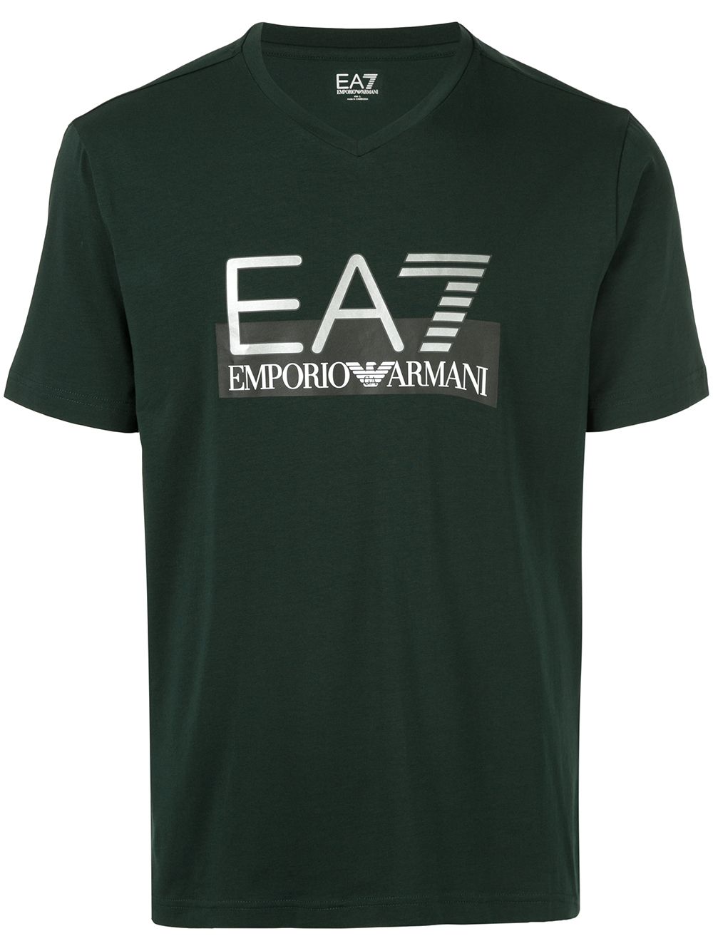 фото Ea7 Emporio Armani футболка с V-образным вырезом