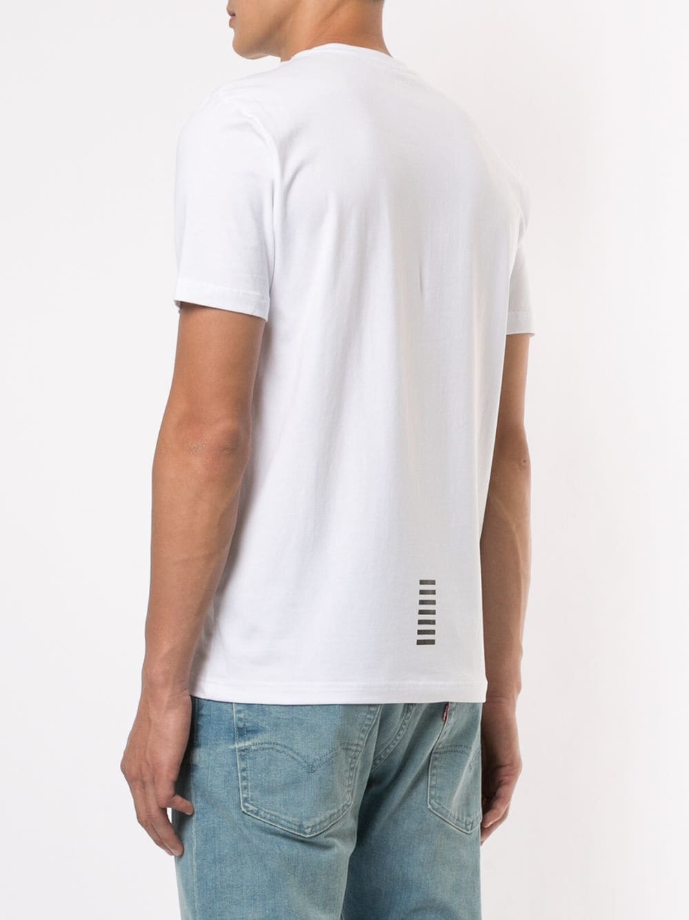Shop Ea7 Emporio Armani v-neck T-shirt with Express Delivery - FARFETCH