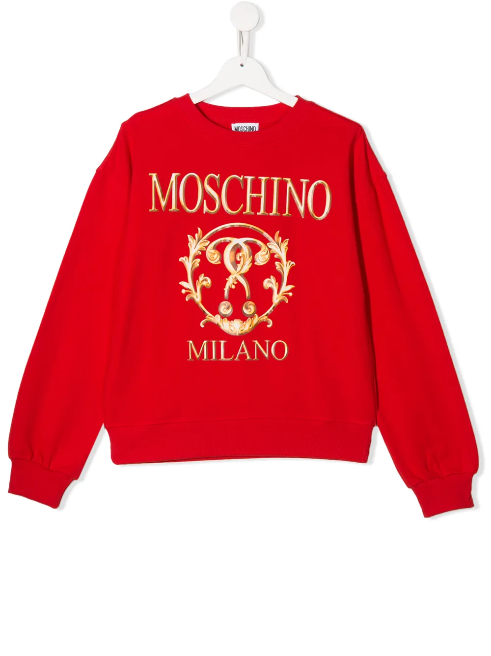 Moschino Kids толстовка с логотипом