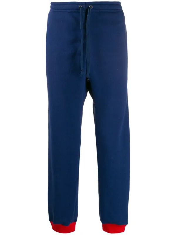 gucci side stripe track pants