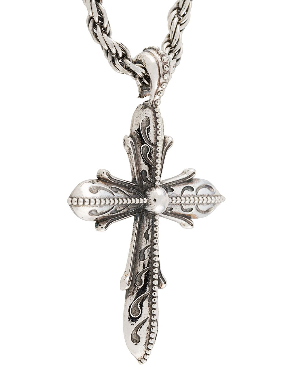 Emanuele Bicocchi Cross Pendant Necklace - Farfetch