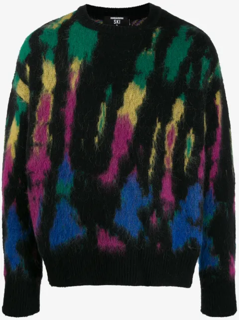 DSQUARED2 all-over pattern jumper