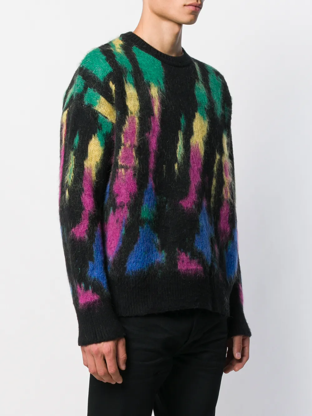 DSQUARED2 Trui met all-over patroon Zwart