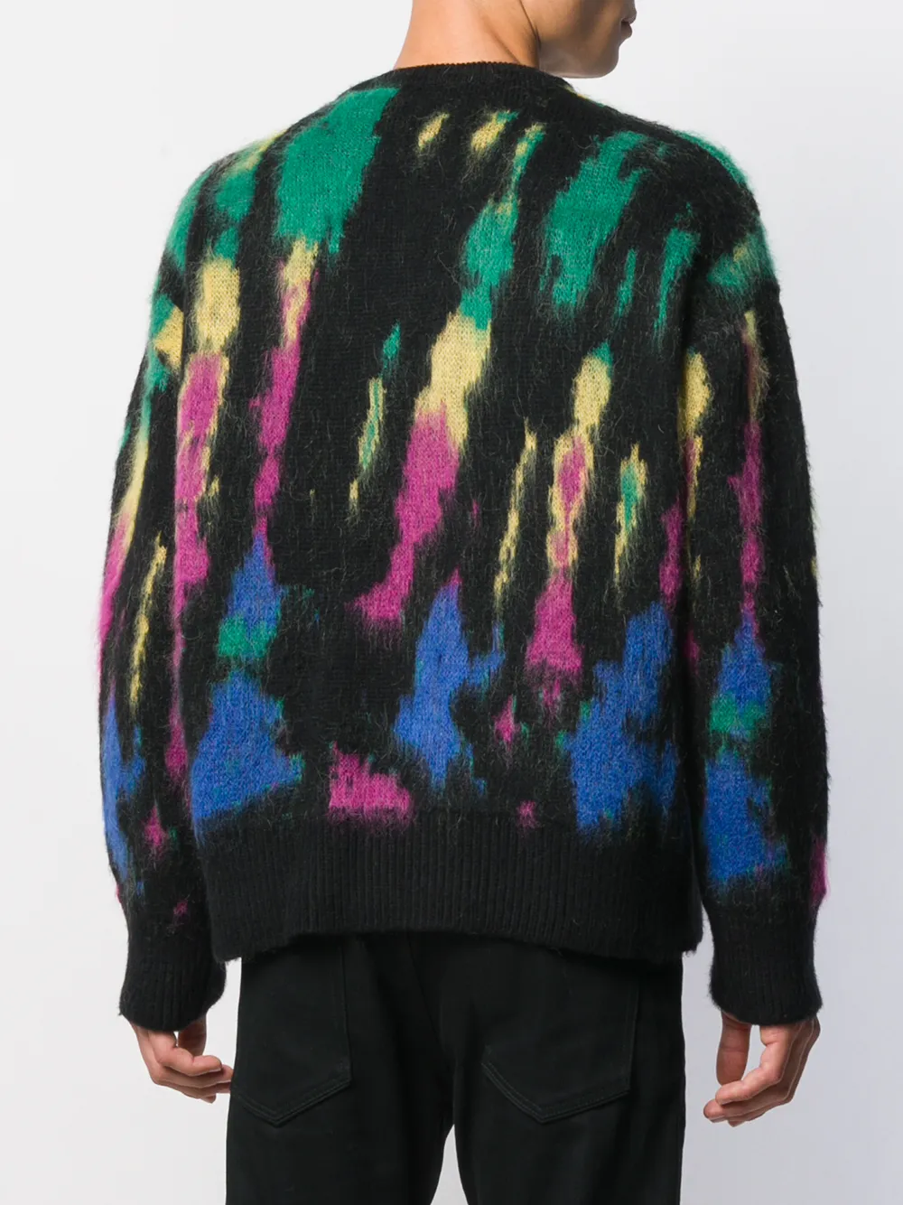 DSQUARED2 Trui met all-over patroon Zwart