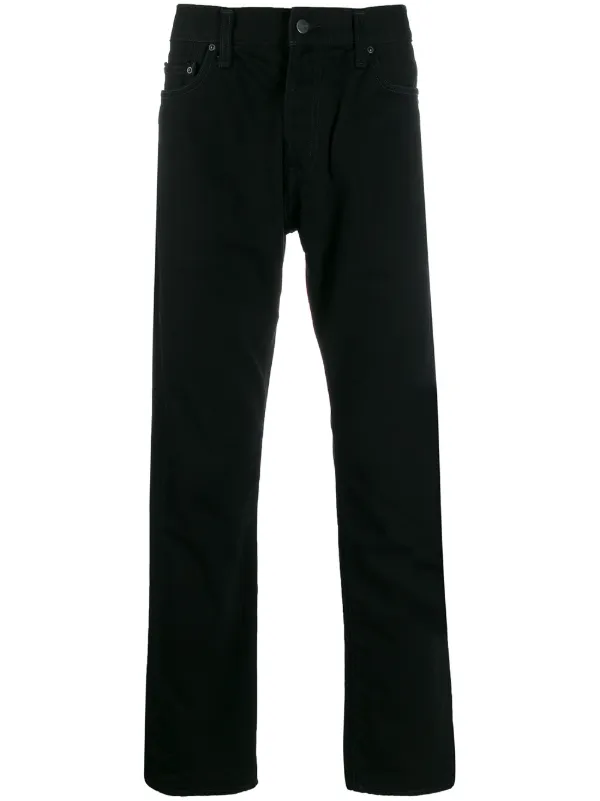 black carhartt trousers