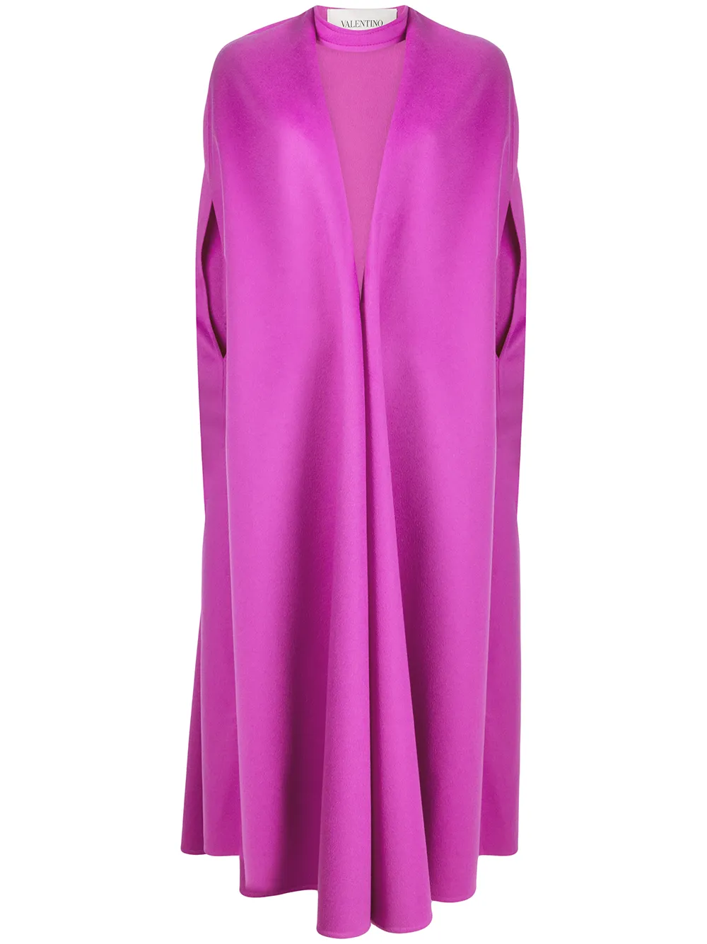 Valentino Garavani Cape met afneembare halsband Roze
