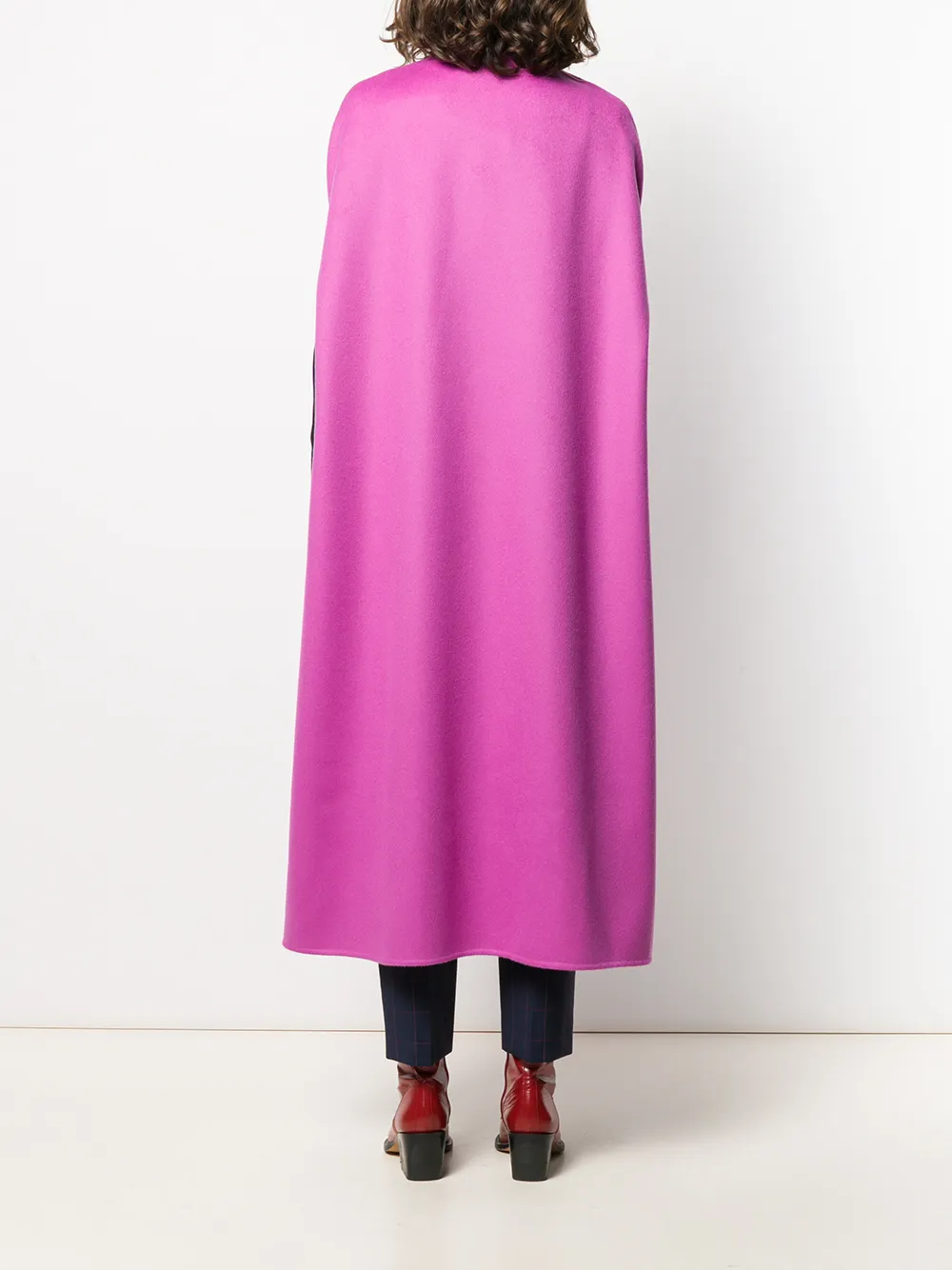 Valentino Garavani Cape met afneembare halsband Roze