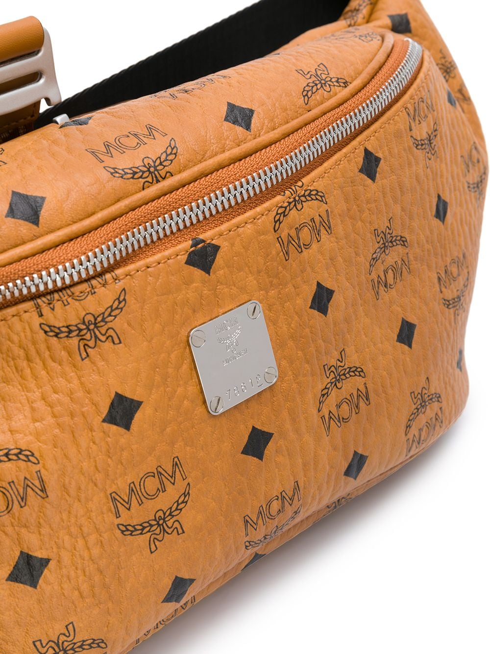 Mcm Logo Print Belt Bag on Sale - Stylaly