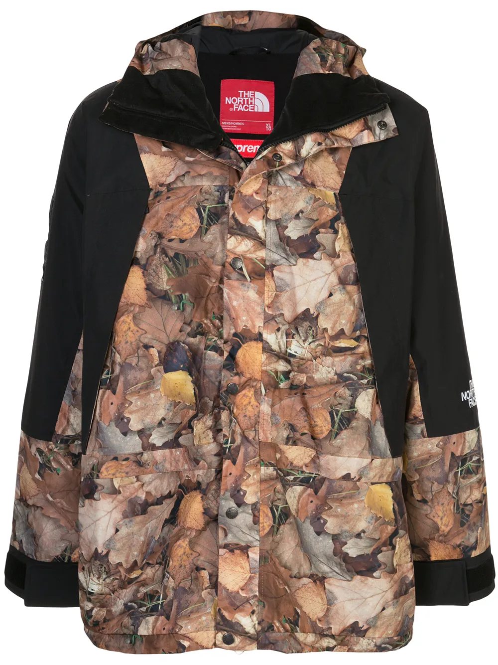 supreme the north face mountain light jacket leaves