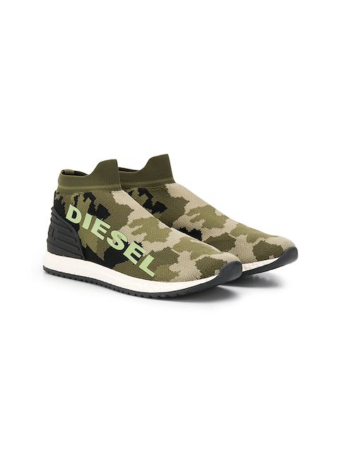 diesel camouflage sneakers