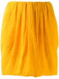 Nina Ricci micro-pleated mini skirt - Orange