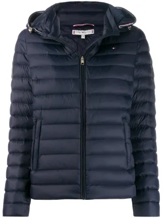 tommy hilfiger hooded puffer coat