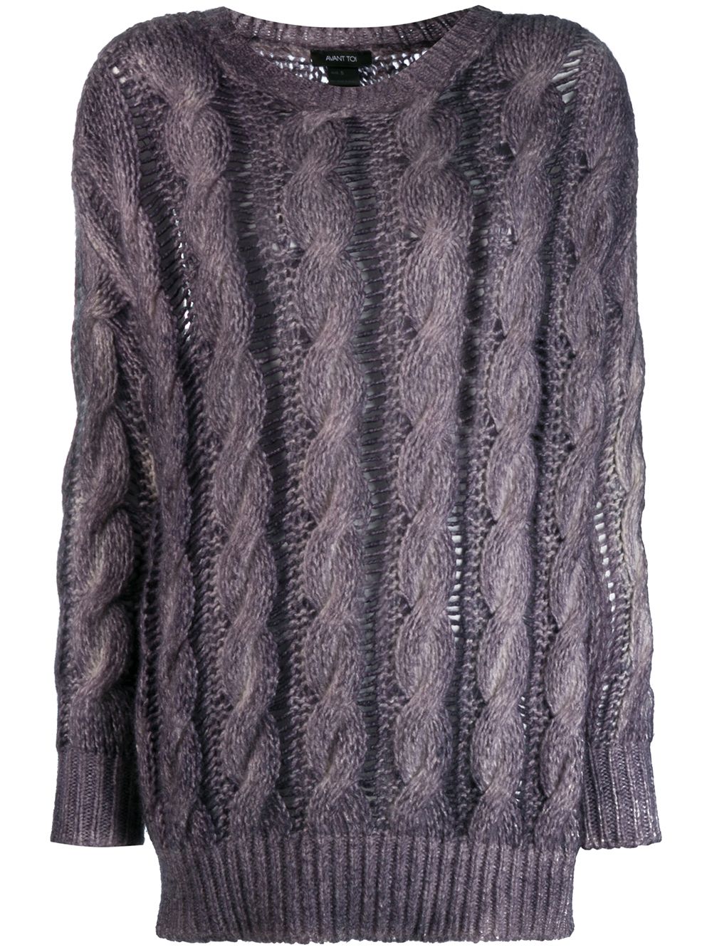 фото Avant Toi кашемировый свитер фактурной вязки
