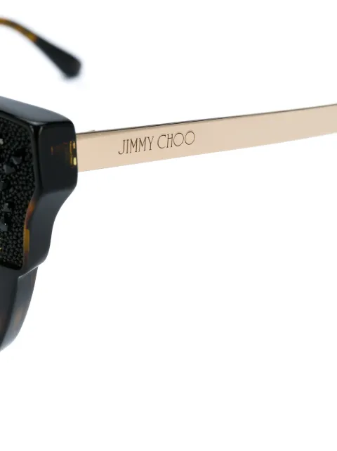 jimmy choo rhinestone sunglasses