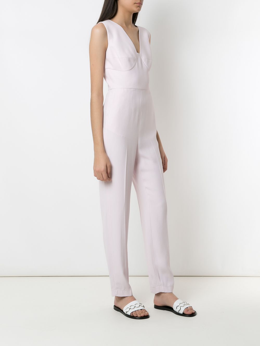 фото Reinaldo Lourenço side pockets straight jumpsuit