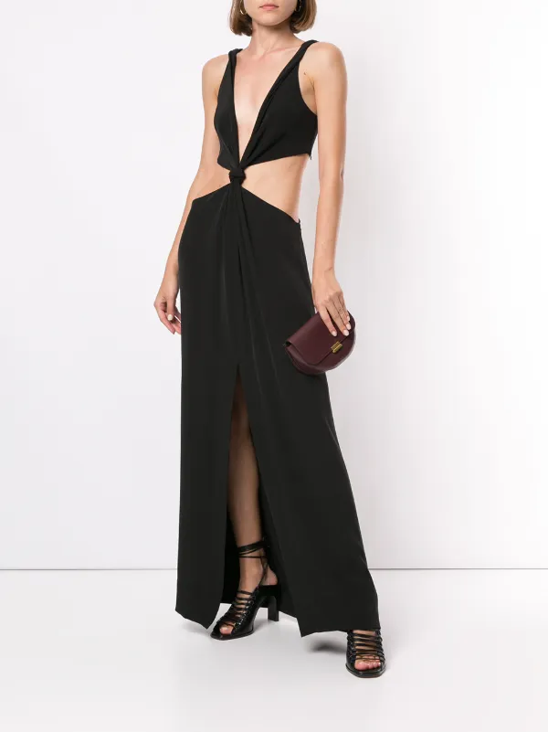 Dion lee loop knot gown Clearance