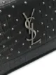 Saint Laurent حقيبة كتف بترصيع مدبب