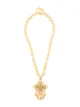 Image 1 of Chanel Pre-Owned fringed pendant necklace