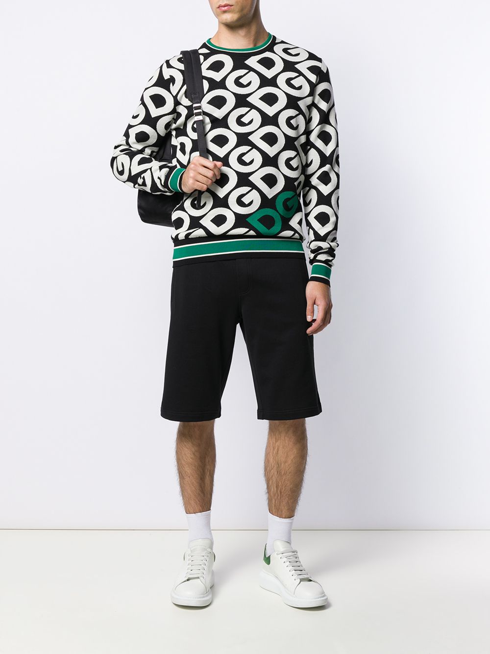 фото Dolce & Gabbana спортивные шорты с кулиской