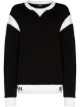 الصورة 1 من Balmain سويت شيرت بلونين وطبعة شعار الماركة