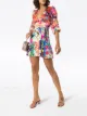 الصورة 2 من Mary Katrantzou فستان قصير بطبعة زهور