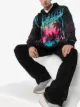 الصورة 2 من Balmain هودي بطبعة جرافيك بشعار الماركة