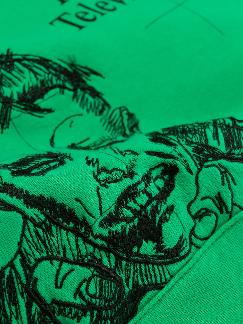 off white public television hoodie