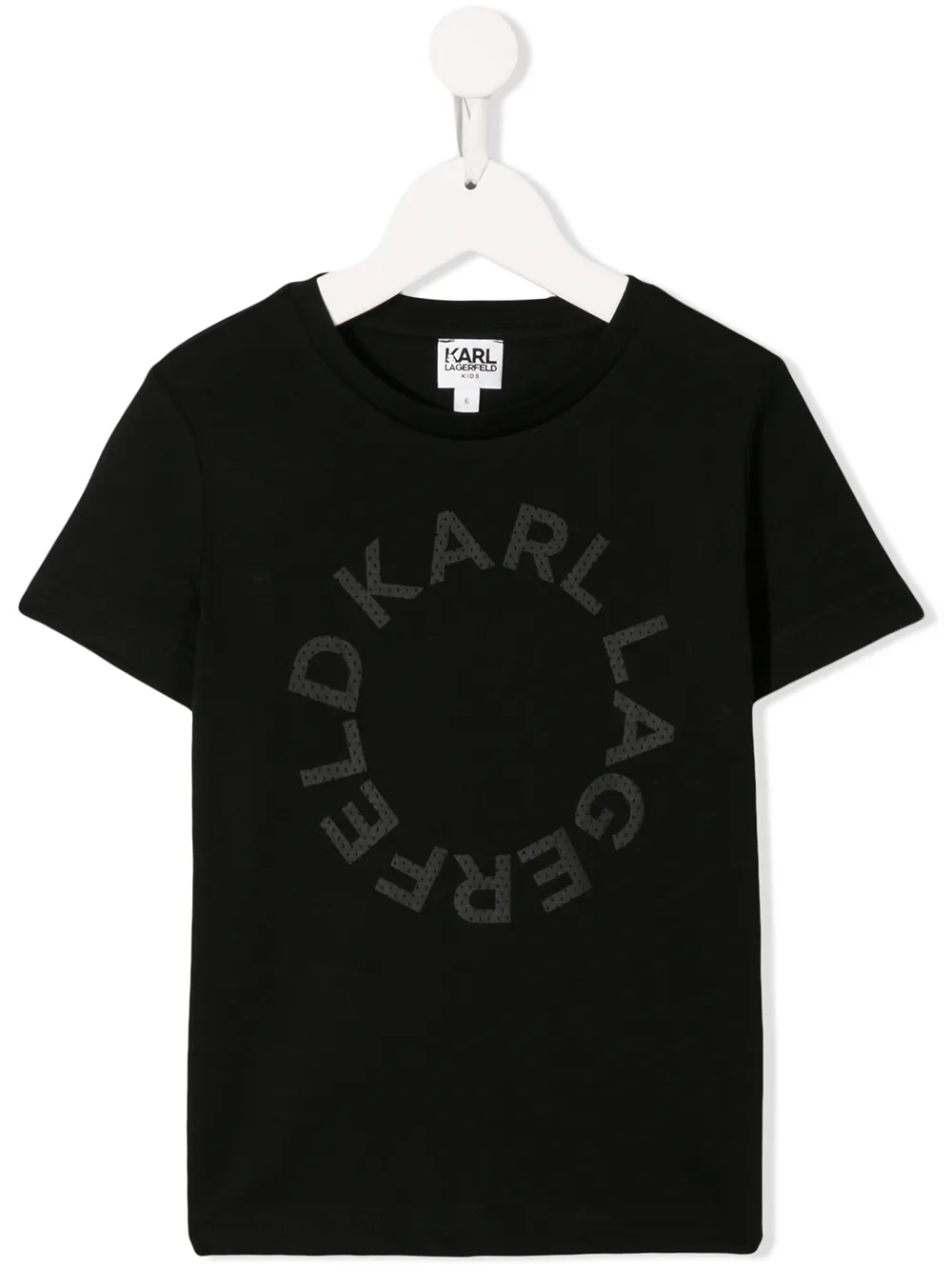 Karl Lagerfeld Kids футболка с логотипом