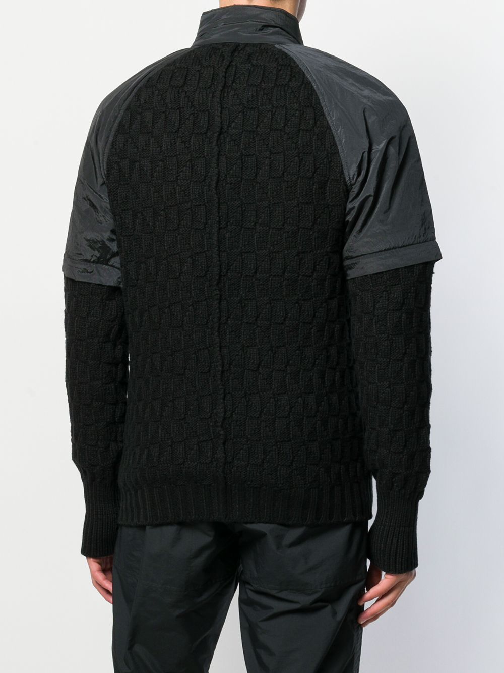 фото Stone Island Shadow Project фактурная куртка на молнии