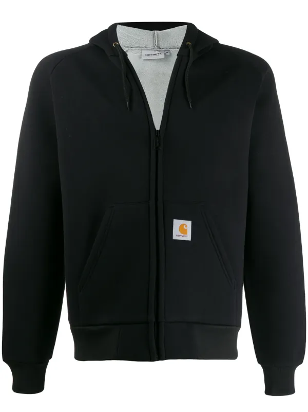 carhartt black hooded jacket