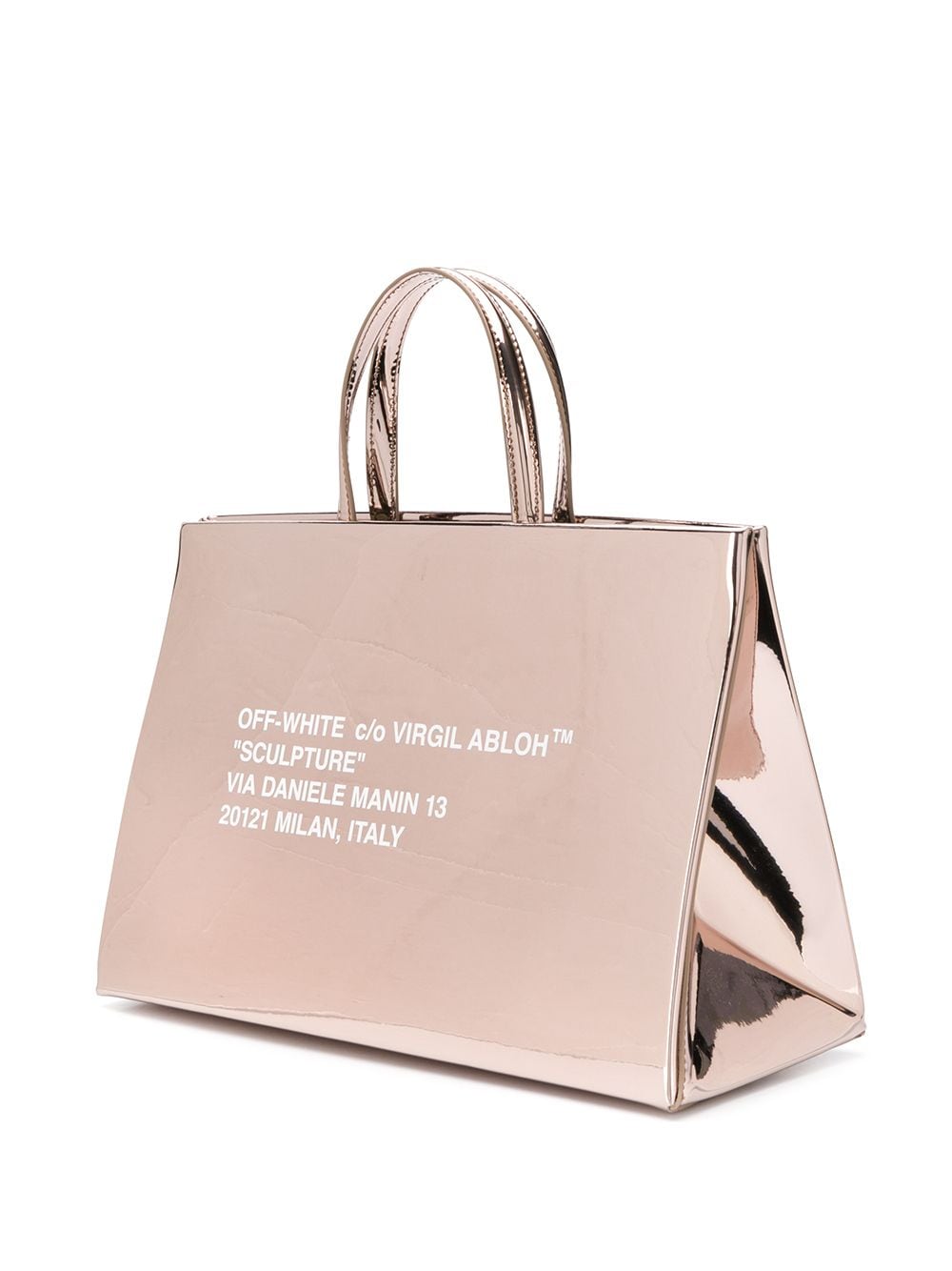 Off-White Neutral Sculpture Canvas Tote Bag, $1,773, farfetch.com