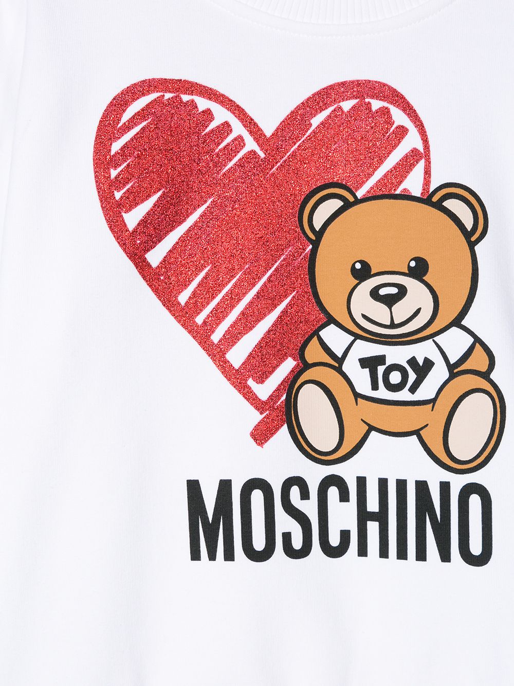 фото Moschino kids толстовка toy bear