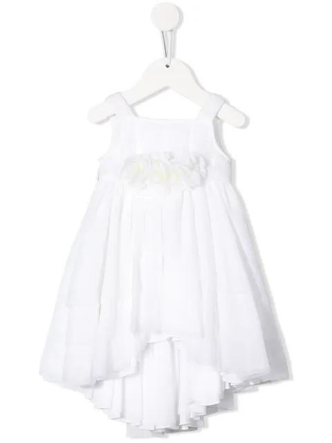 Aletta floral embellished asymmetric dress